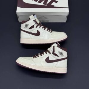 photo_5_2025-11-02_19-32-11 کفش نایک ایر جردن وان ساقدار امامنیر کرم قهوهای Nike Air Jordan 1 High A Ma Maniére Cream Brown