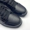 کفش نایک ایر جردن وان لو پتنت الفنت بلک Nike Air Jordan 1 Low Patent Elephant Black