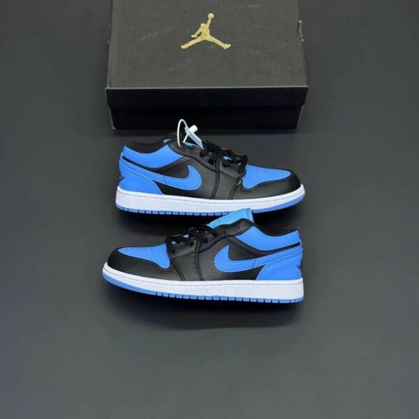 photo_9_2025-11-04_02-14-30 کفش نایک ایر جردن وان یونیورسیتی آبی مشکی Nike Air Jordan 1 University Blue Black