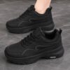 photo_2_2026-08-09_23-00-55 کتونی اسپرت لژدار طبی مدل پرنده مشکی Women’s Bird Style Platform Orthopedic Black Sneakers
