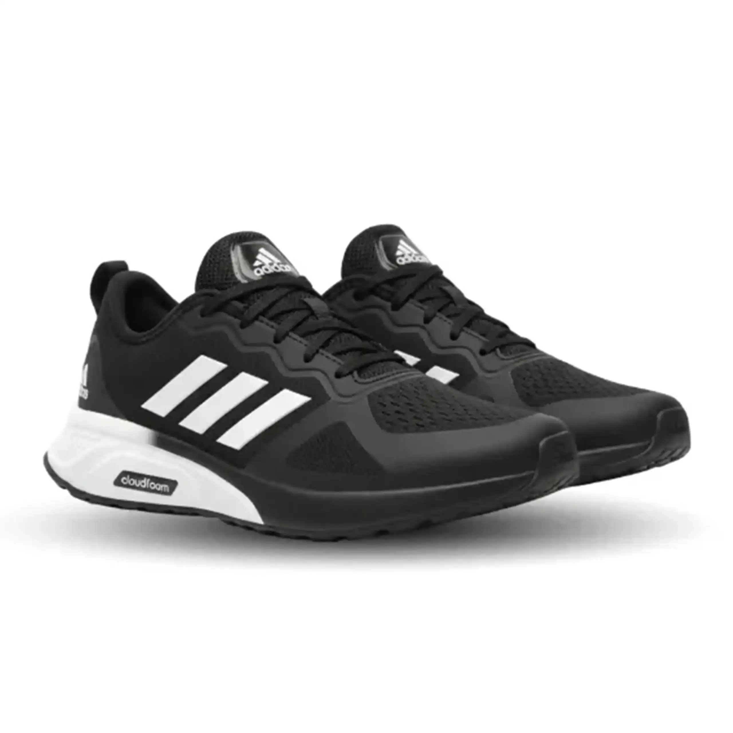 کتونی آدیداس کلاودفوم مشکی سفید - Cloudfoam Adidas