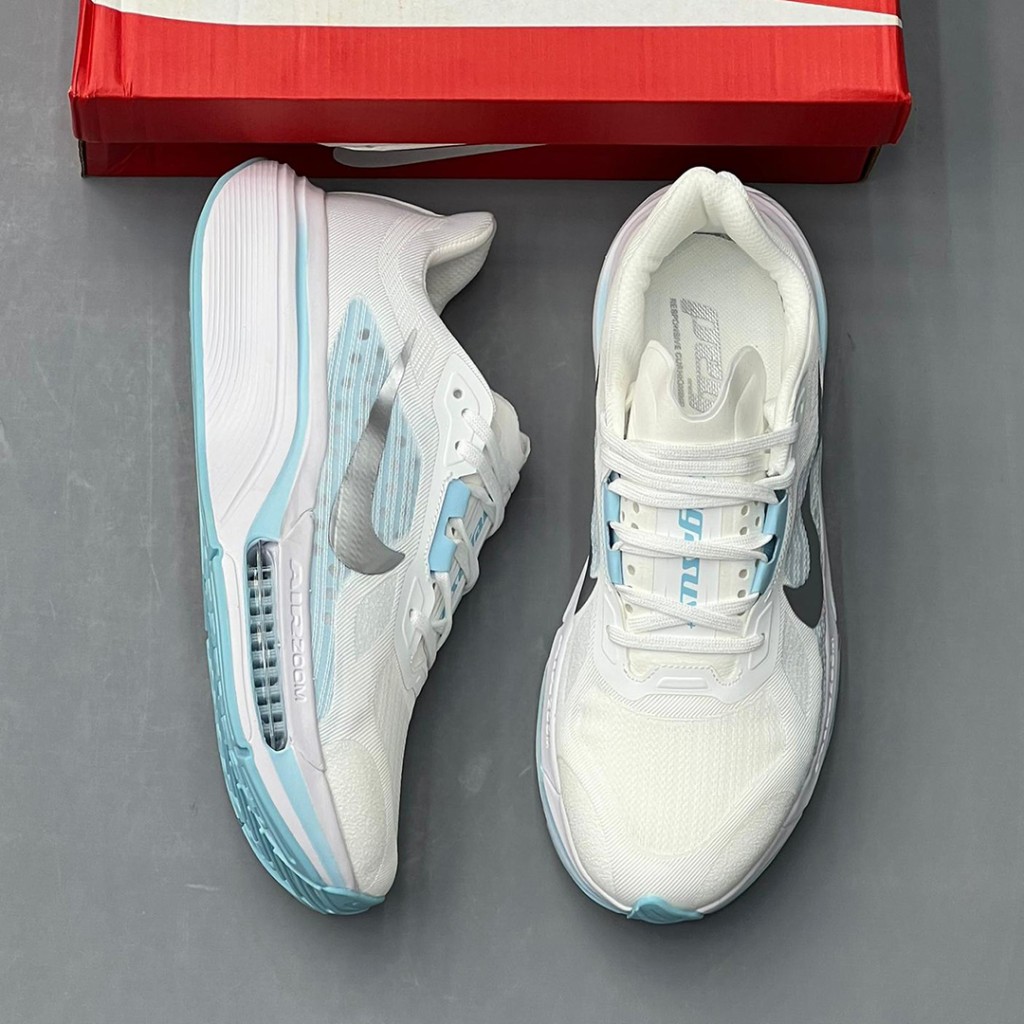 نایک پگاسوس پلاس سفید فیروزه‌ای Nike Pegasus Plus 2