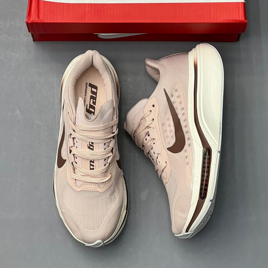 19797296 نایک پگاسوس پلاس صورتی کرم قهوهای Nike Pegasus Plus 2