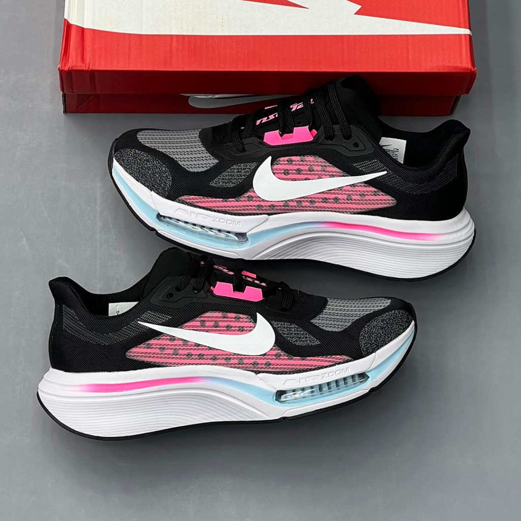 19812785 نایک پگاسوس پلاس مشکی سرخابی سفید آبی یخی Nike Pegasus Plus 2