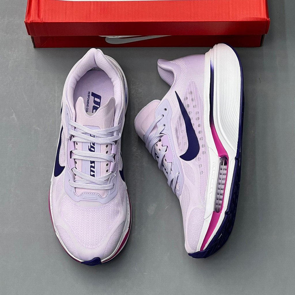 19813440 نایک پگاسوس پلاس یاسی سرمهای سفید سرخابی Nike Pegasus Plus 2