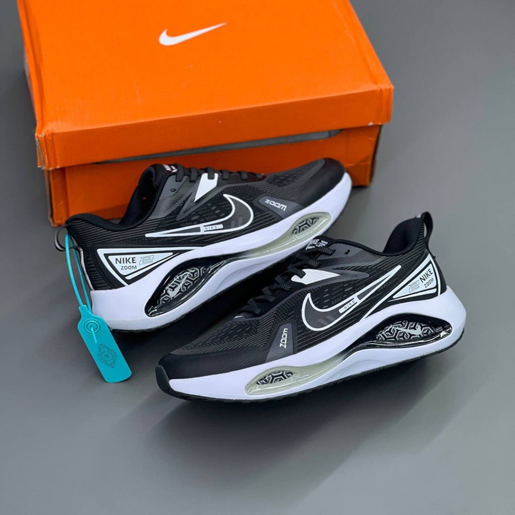 20099783 نایک وین فلو زوم مشکی سفید Nike Winflo Zoom 2