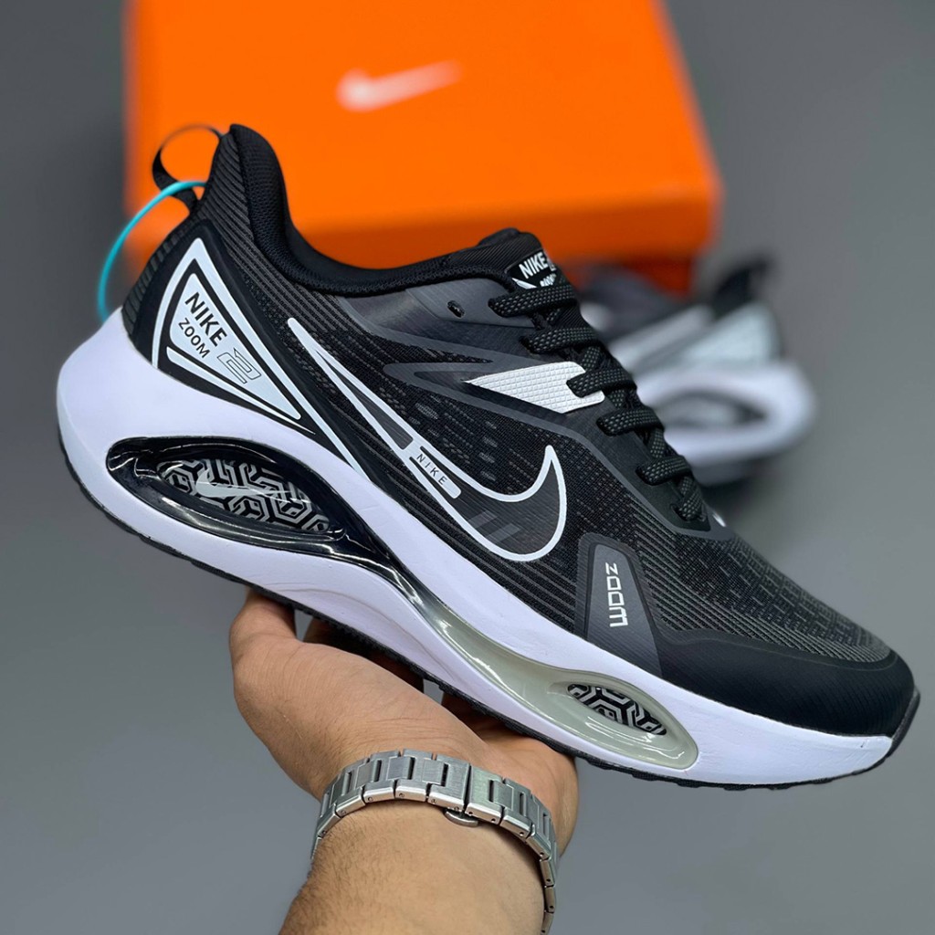 20099784 نایک وین فلو زوم مشکی سفید Nike Winflo Zoom 2