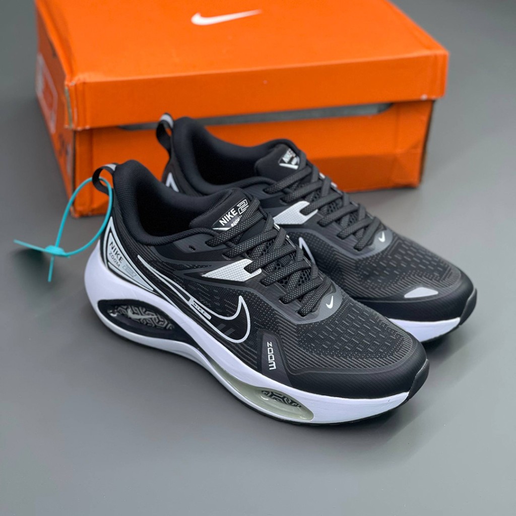 20099785 نایک وین فلو زوم مشکی سفید Nike Winflo Zoom 2
