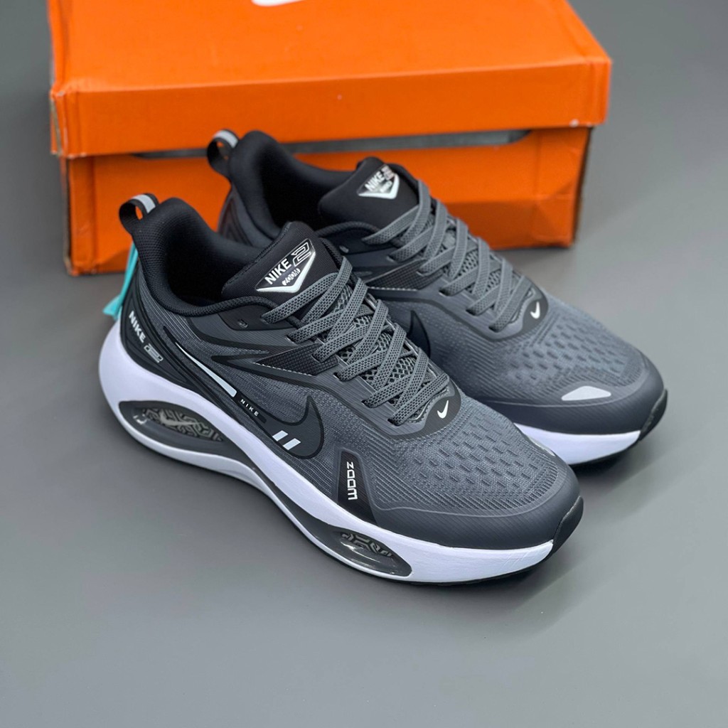 20100113 نایک وین فلو زوم طوسی سفید Nike Winflo Zoom 2