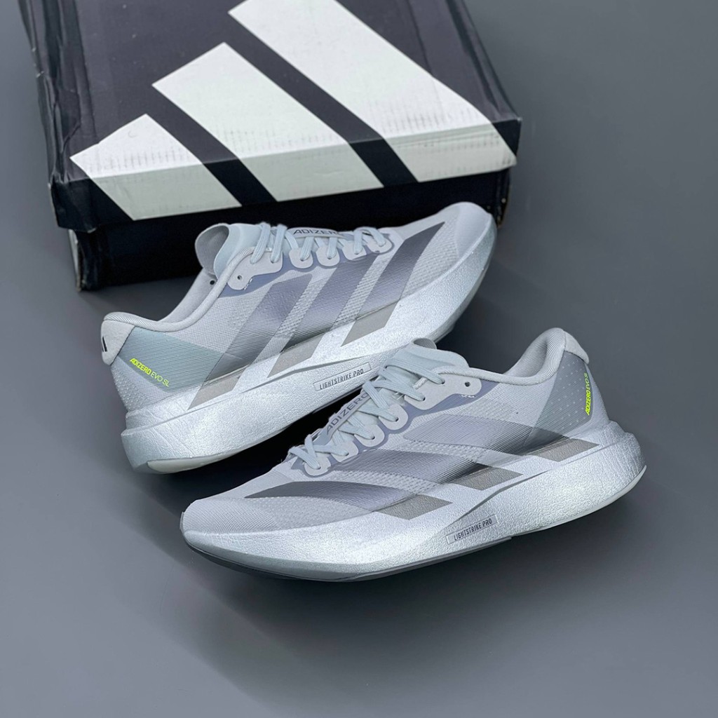 20100575 آدیداس آدیزیرو سیلور متالیک adidas Adizero Evo SL Silver Metallic JR3419