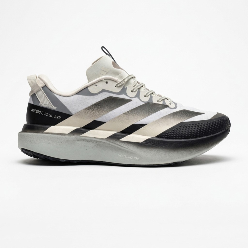 20102111 آدیداس آدیزیرو ایوو اسال ایتیآر بژ مشکی طوسی adidas Adizero Evo SL ATR Beige Black KK0309