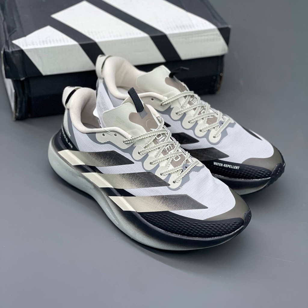 20102112 آدیداس آدیزیرو ایوو اسال ایتیآر بژ مشکی طوسی adidas Adizero Evo SL ATR Beige Black KK0309