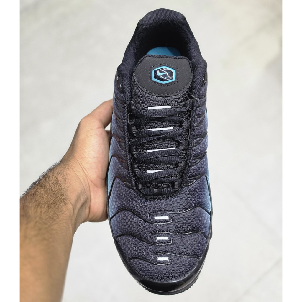 نایک تی ان ایرمکس پلاس مشکی آبی فیروزه‌ای Nike TN Air Max Plus
