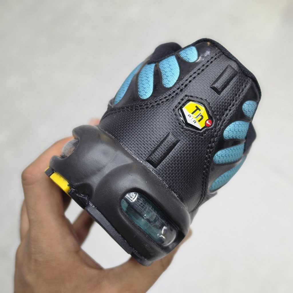 نایک تی ان ایرمکس پلاس مشکی آبی فیروزه‌ای Nike TN Air Max Plus