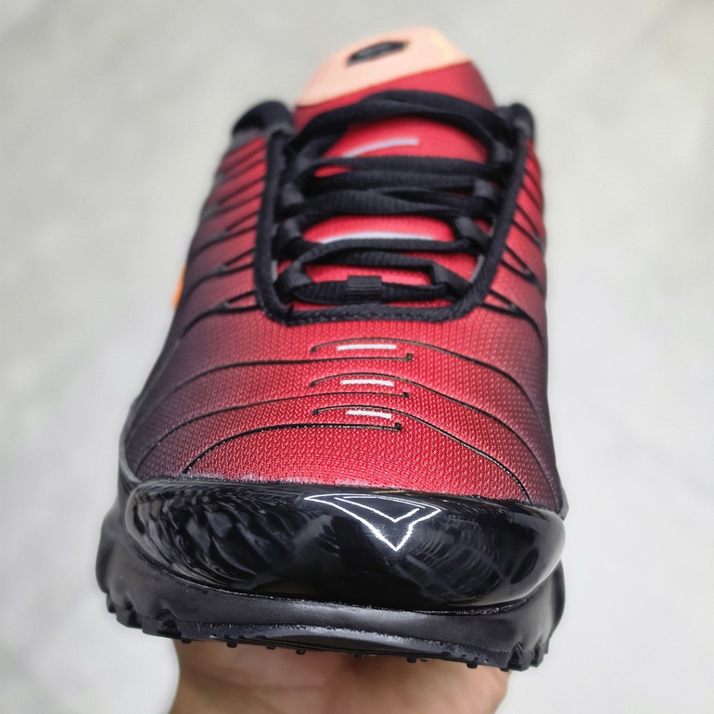 20157465 نایک تی ان ایرمکس پلاس مشکی قرمز آتشین Nike TN Air Max Plus