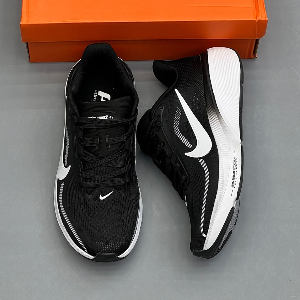 20225358 نایک ایر زوم پگاسوس مشکی سفید Nike Air Zoom Pegasus 42