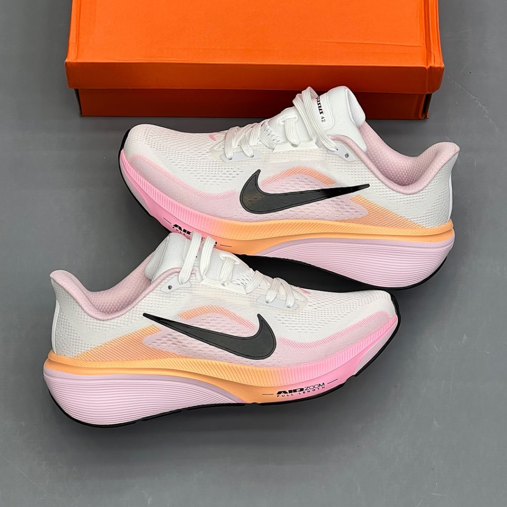 نایک ایر زوم پگاسوس صورتی سفید نارنجی Nike Air Zoom Pegasus 42