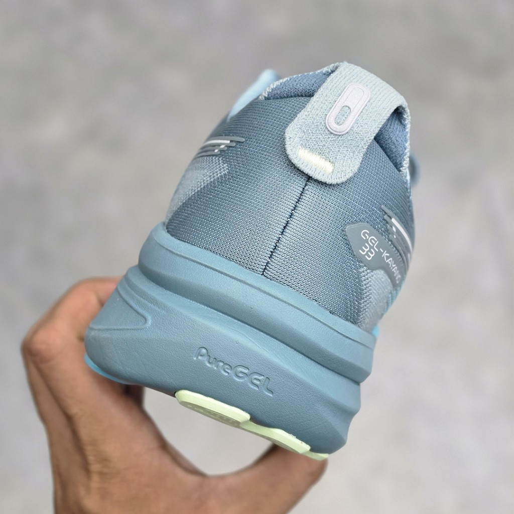 اسیکس ژل کایانو طوسی آبی ASICS GEL-KAYANO 33