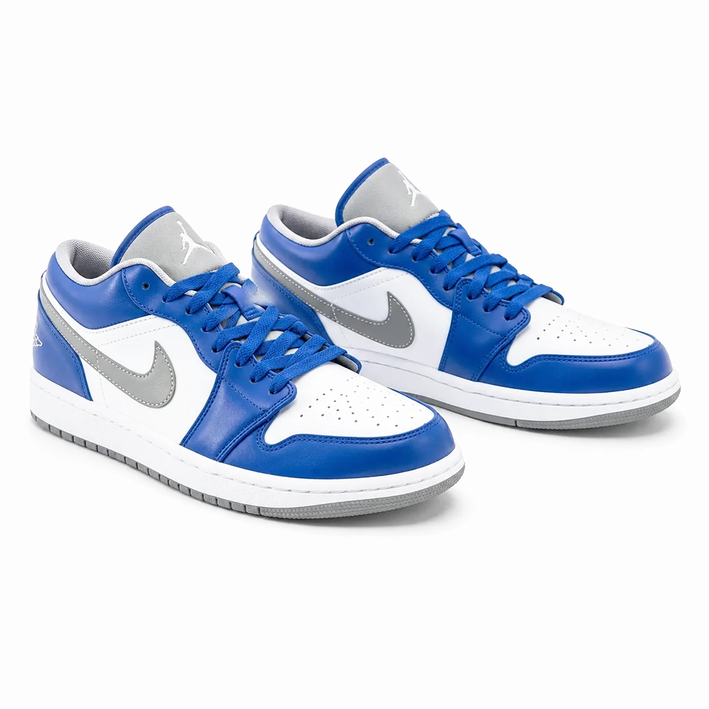 298f864dd598f8accc4bb06c56592811 کتونی ایرجردن آبی 1- Air Jordan 1 low True Blue