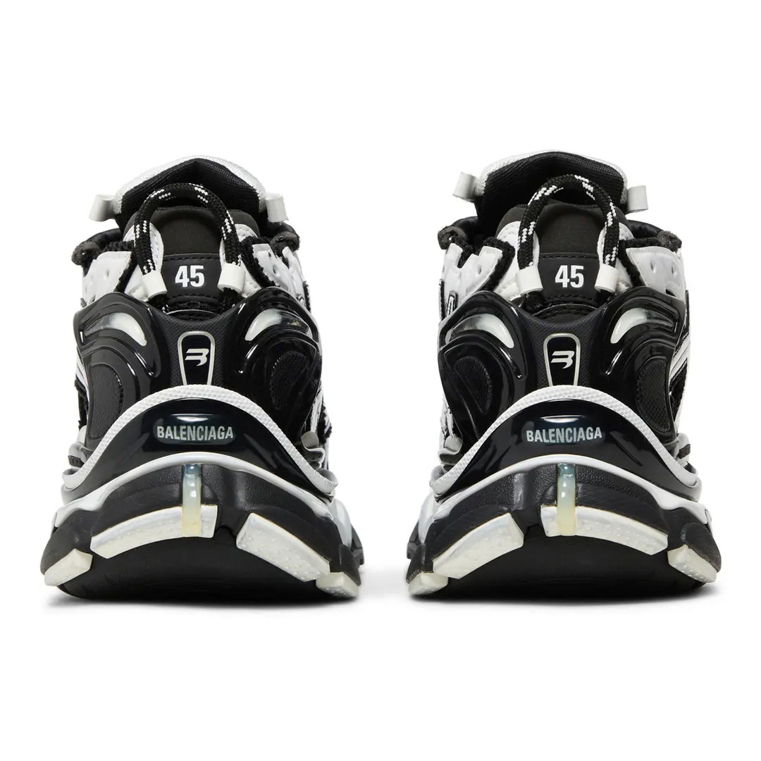 کتونی بالنسیاگا رانر مشکی سفید - Balenciaga Runner