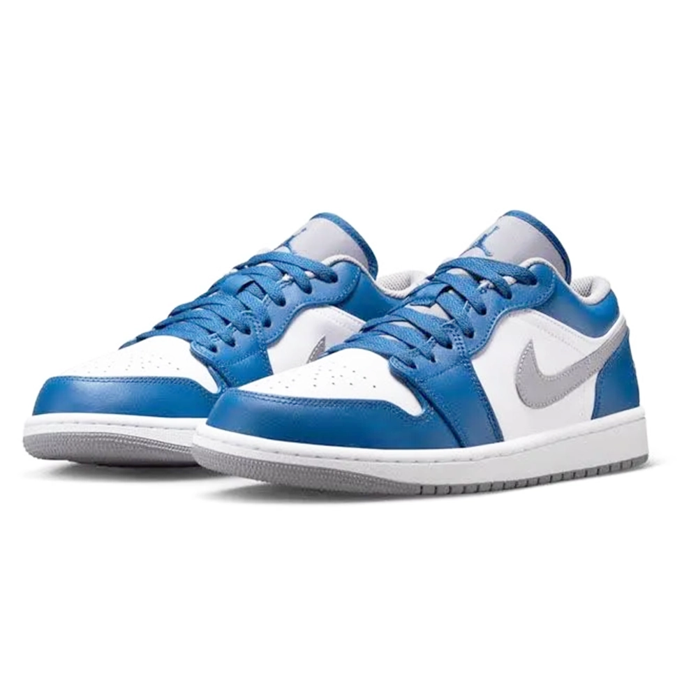 2f0c80a5829bd778936522620f8dc240 کتونی ایرجردن آبی 1- Air Jordan 1 low True Blue