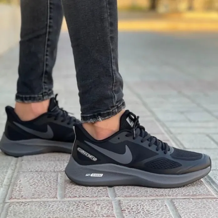 کتونی نایک گاید مشکی طوسی -Nike guide 10