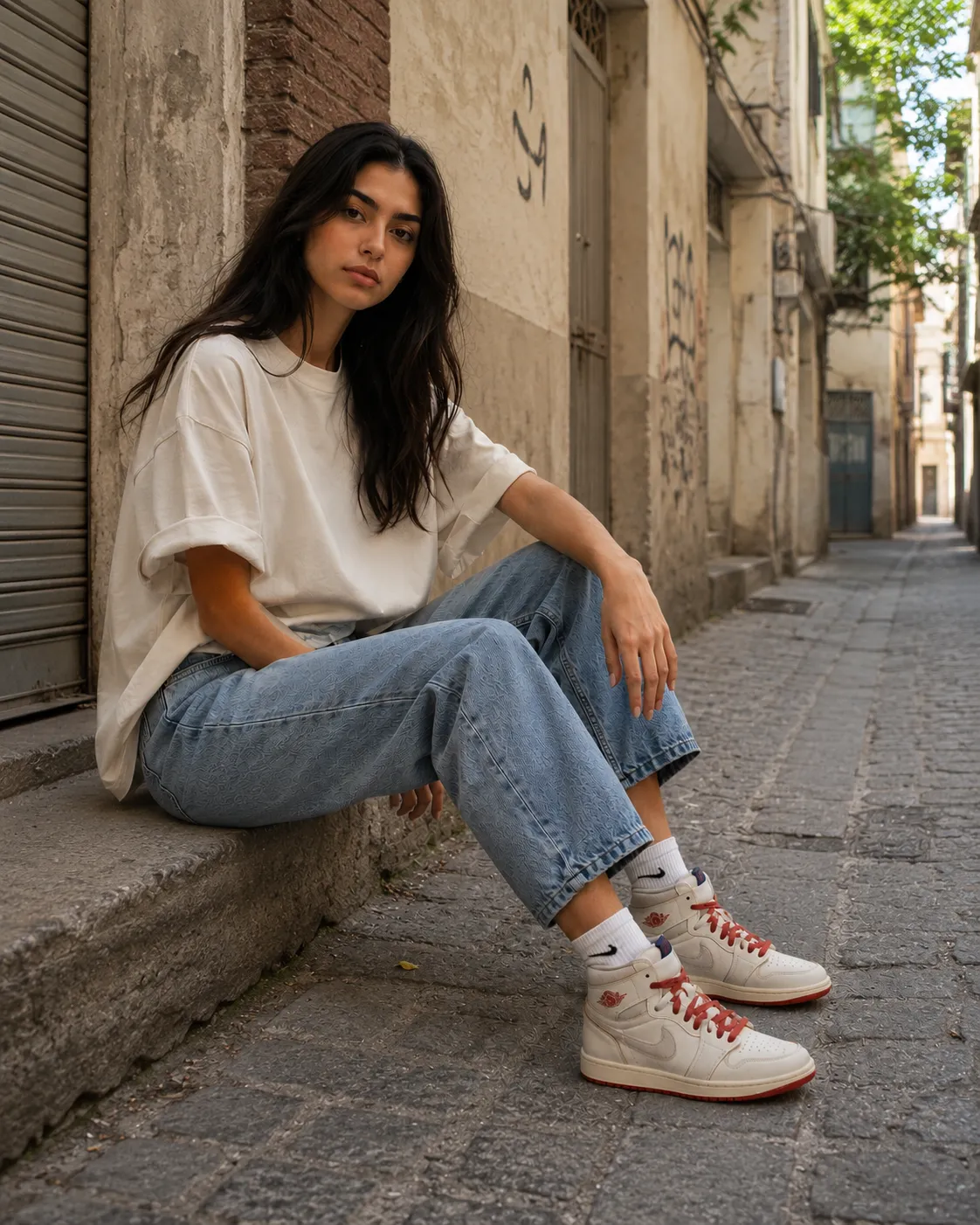 جردن وان ریر ایر سیل سینابار-Jordan 1 Retro High Rare Air Sail Cinnabar