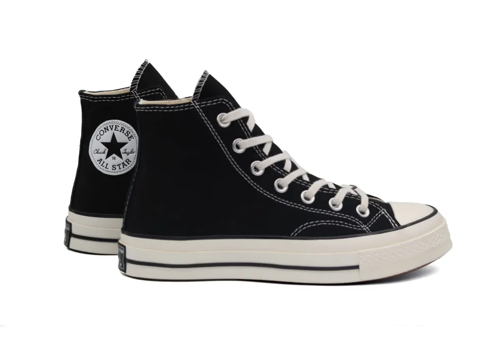 کتانی ساق‌دار کلاسیک آل استار کانورس مشکی-Converse Chuck Taylor