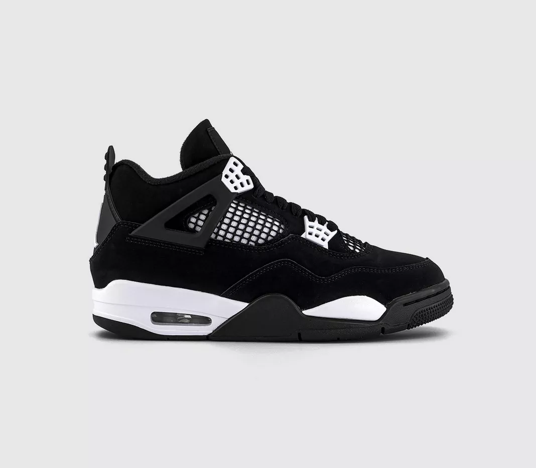 533125e4907358fb7c102c7344cab220 کتونی جردن 4 -JORDAN 4 White Thunder