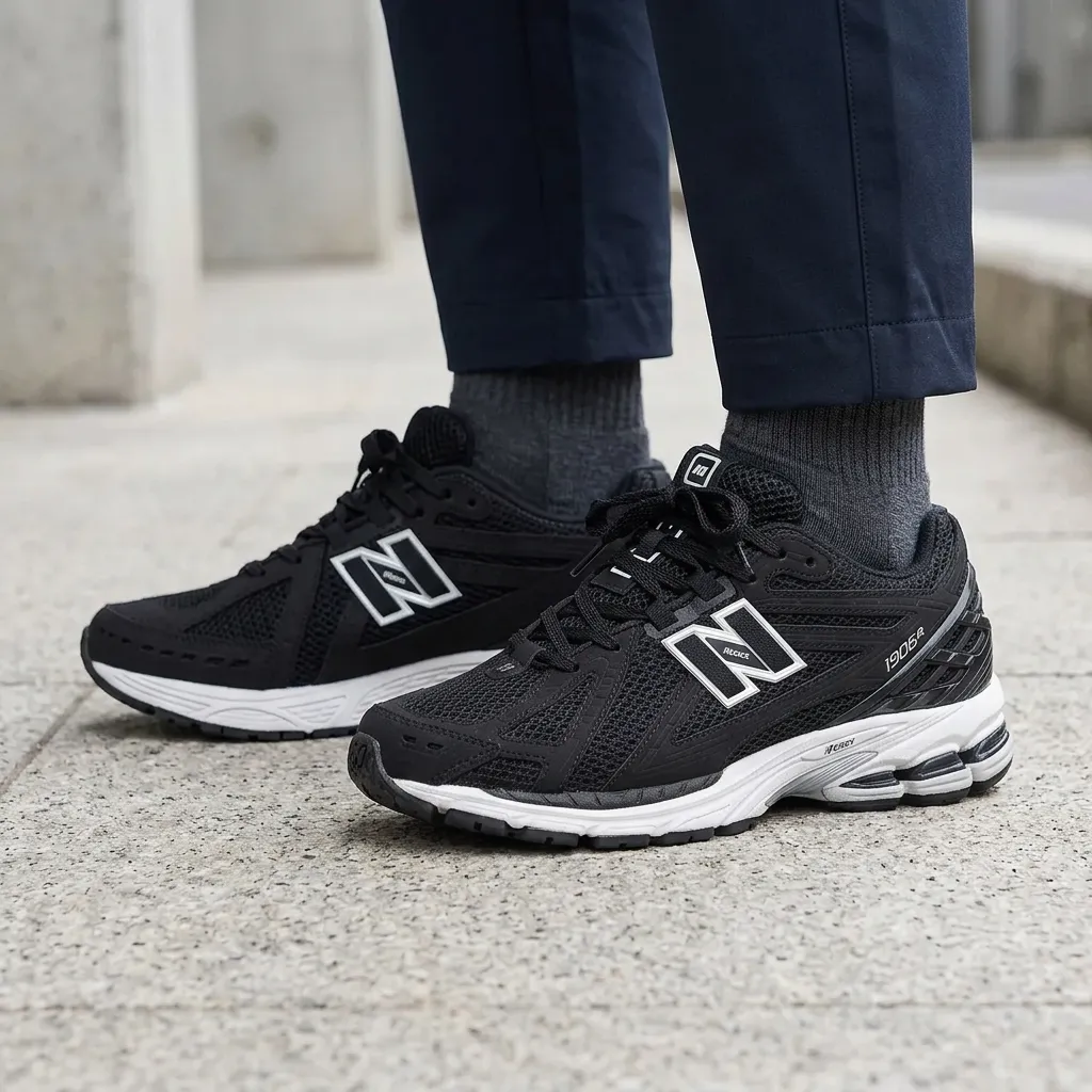 5c258d3916afbc1486f689edad24a91a کتونی نیوبالانس ۱۹۰۶ مشکی New Balance 1906R
