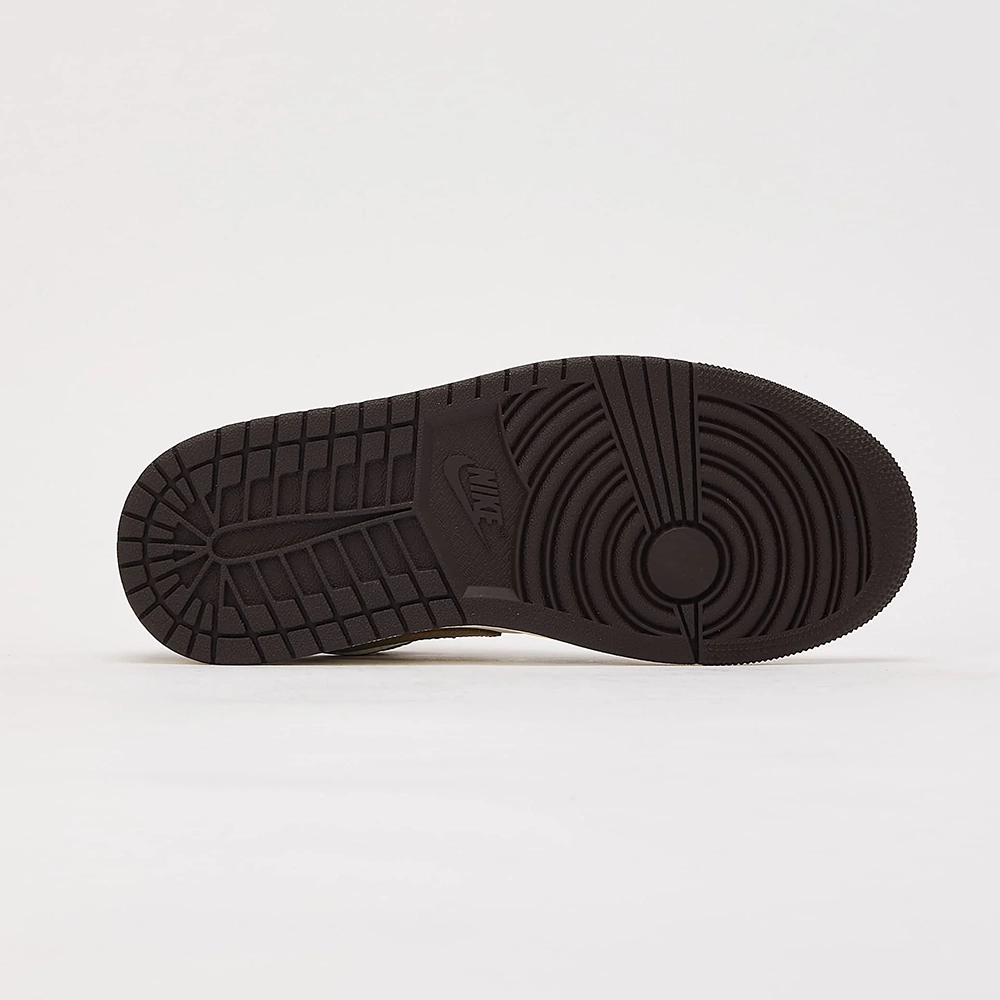 کتونی ایرجردن 1 مشکی قهوه ای - Air Jordan 1 low brown
