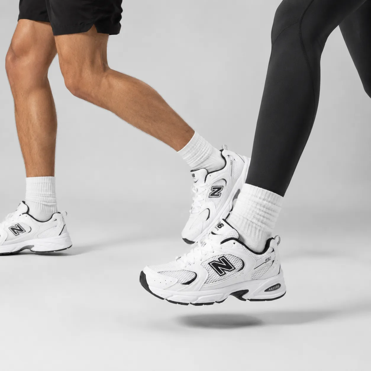 6d71398bc89ef6712ade02b63a478db3 کتونی نیوبالانس 530 سفید مشکی-New Balance 530