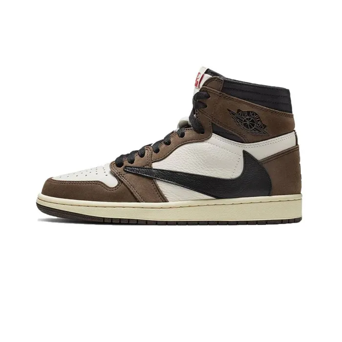 کتونی ایر جردن ۱ تراویس اسکات موکا-Nike Air Jordan 1