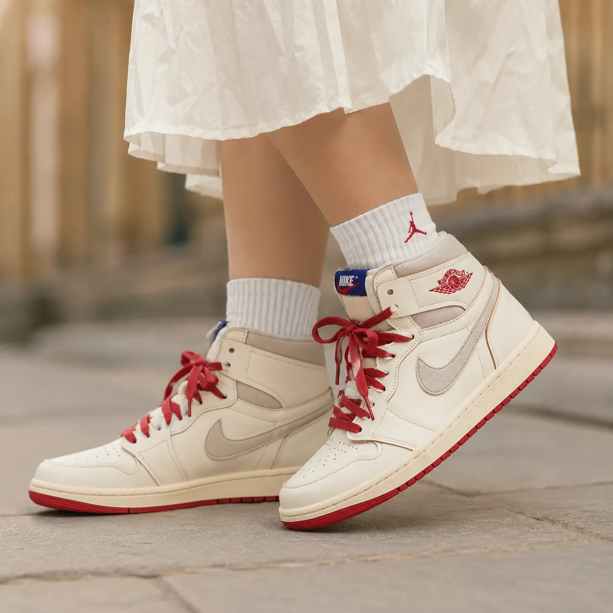 79a94757070ab443b1c1d0fe227fd101 جردن وان ریر ایر سیل سینابار-Jordan 1 Retro High Rare Air Sail Cinnabar