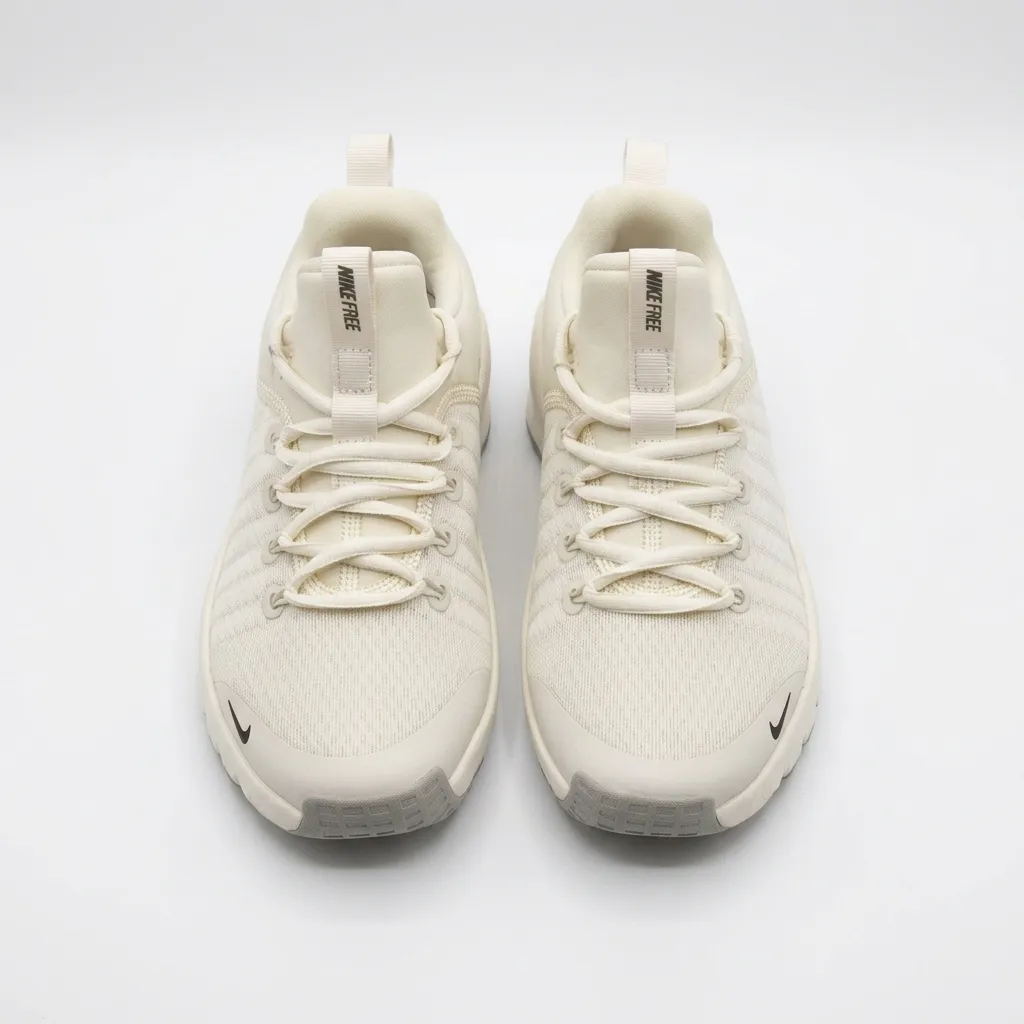 کتونی نایک مدل فری سفید کرم-Nike free