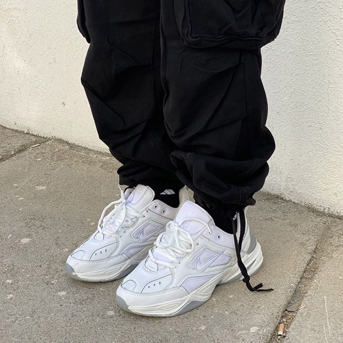 کتونی نایک تکنو سفید Nike M2k Tekno