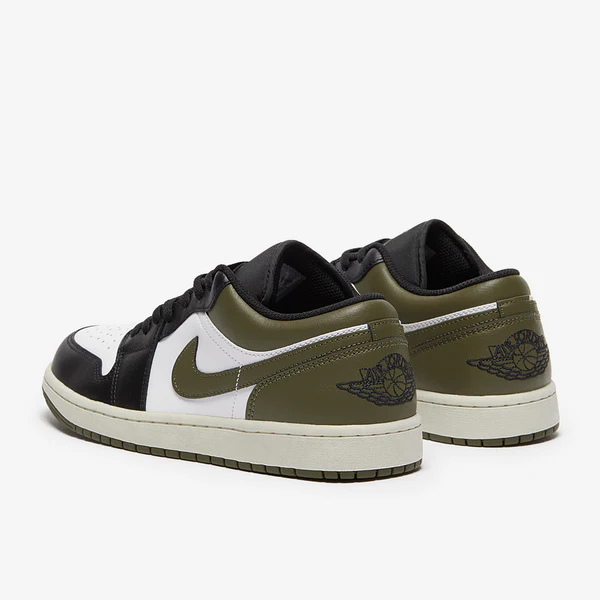 857a62470c9c44458c6b32811df3a436 کتونی ایرجردن 1 مشکی زیتونی- Air Jordan 1 low olive
