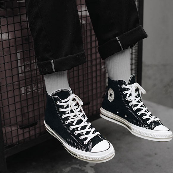 862c6cebf85973f8137232753b250f54 کتانی ساقدار کلاسیک آل استار کانورس مشکی-Converse Chuck Taylor