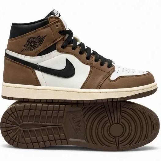 کتونی ایر جردن ۱ تراویس اسکات موکا-Nike Air Jordan 1