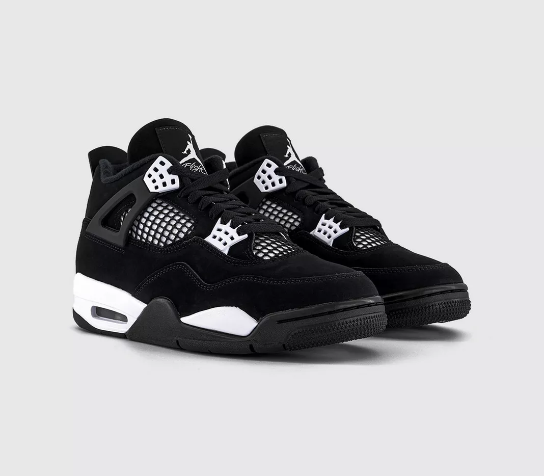 b2151e98815a2ca4a0c903c2a2cd0427 کتونی جردن 4 -JORDAN 4 White Thunder