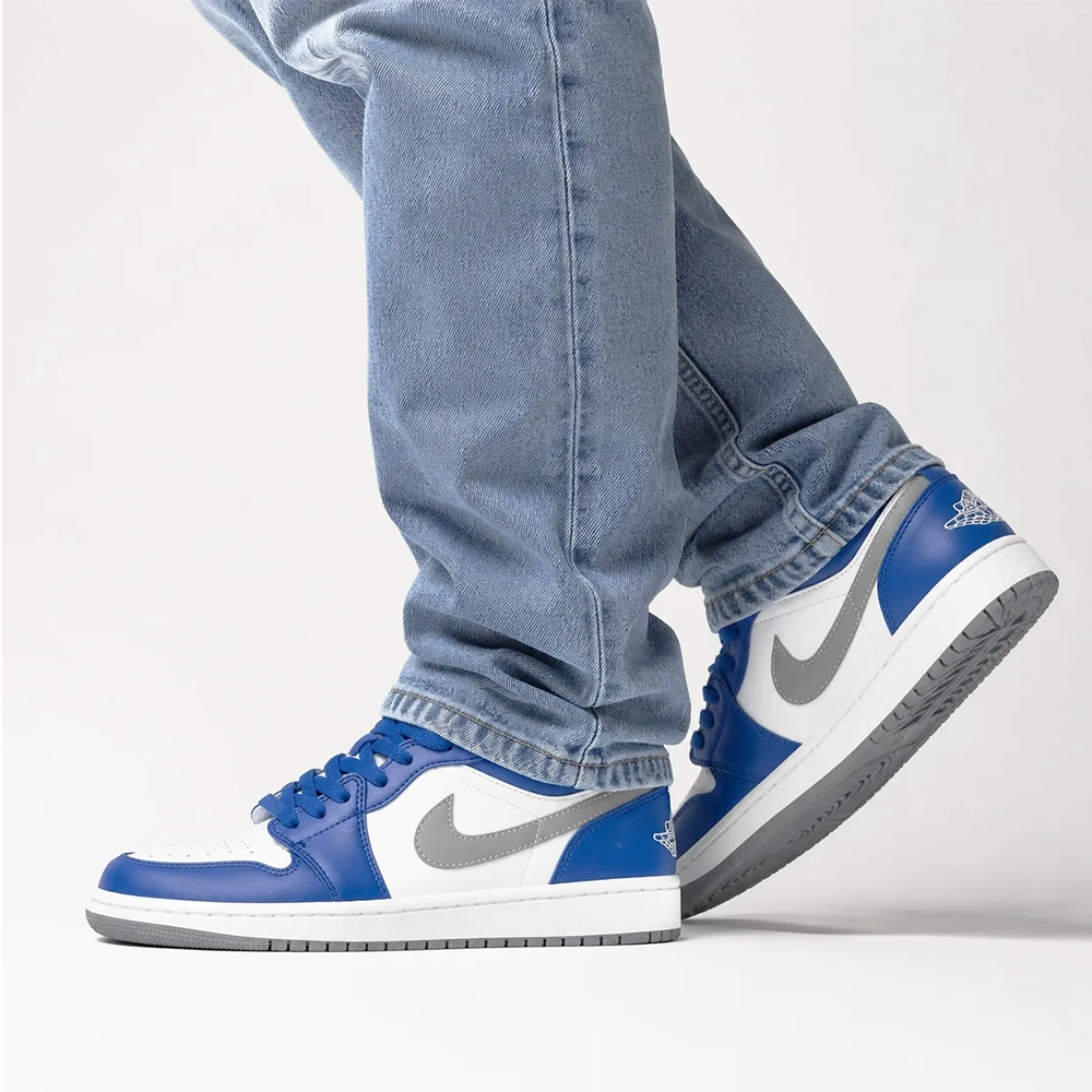 b2bd717a77da570a5c596af6934cadc7 کتونی ایرجردن آبی 1- Air Jordan 1 low True Blue