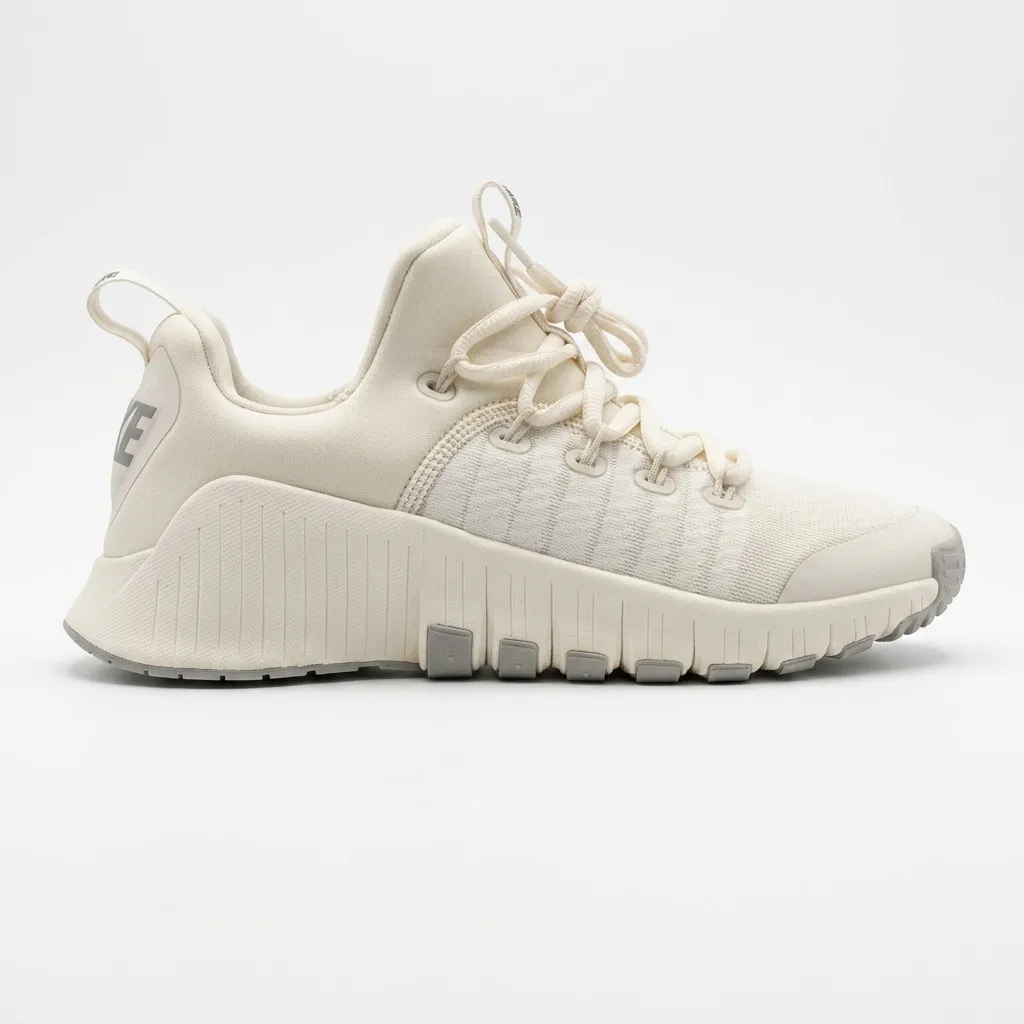 کتونی نایک مدل فری سفید کرم-Nike free