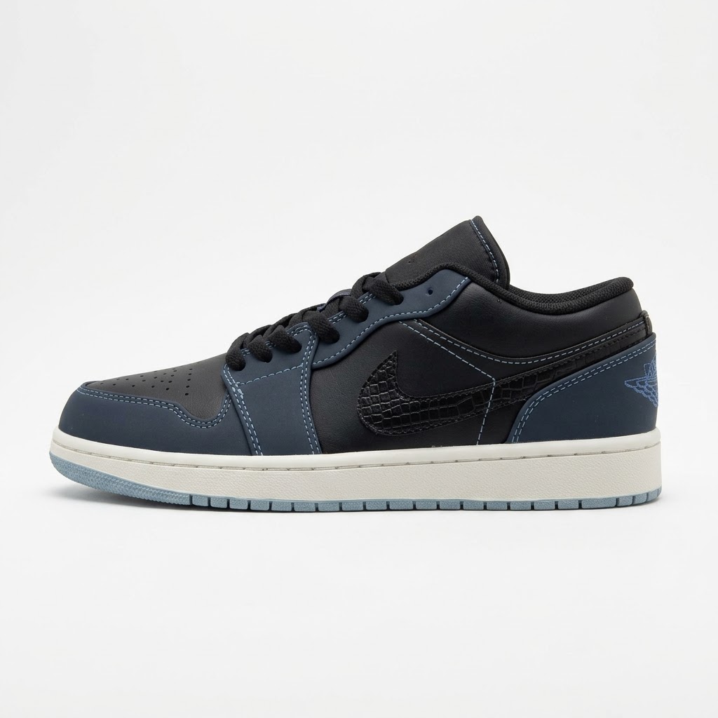 کتونی ایر جردن 1 لو-Jordan 1 low Mystic Navy