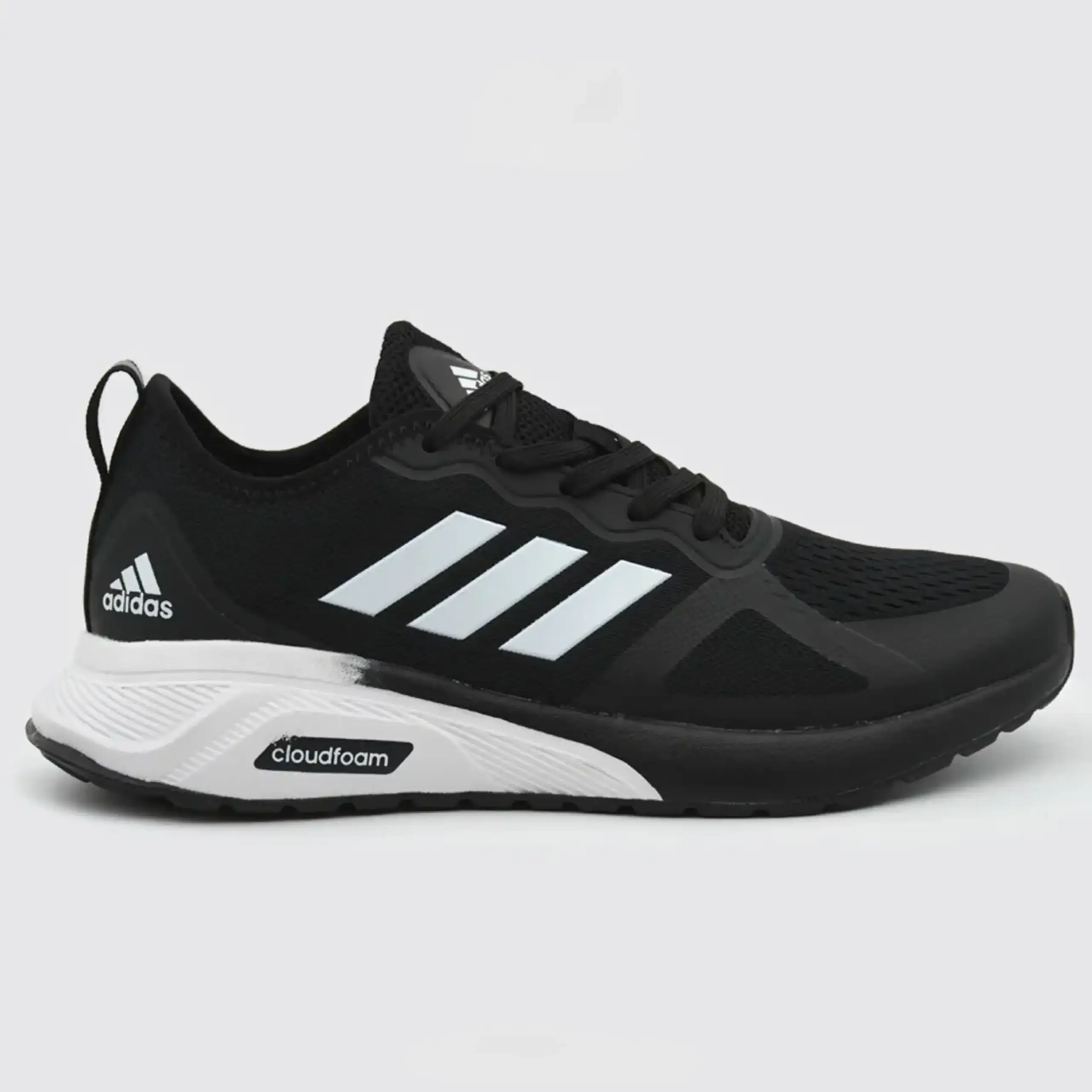 کتونی آدیداس کلاودفوم مشکی سفید - Cloudfoam Adidas