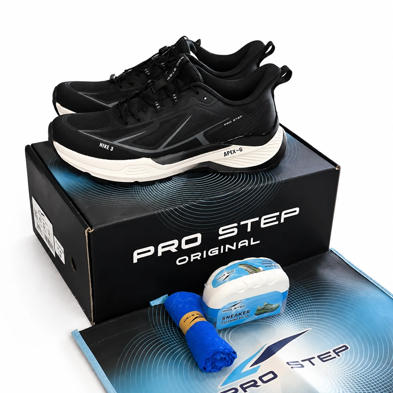 کتونی پرو استپ مدل هایک3 مشکی - PROSTEP HIKE3