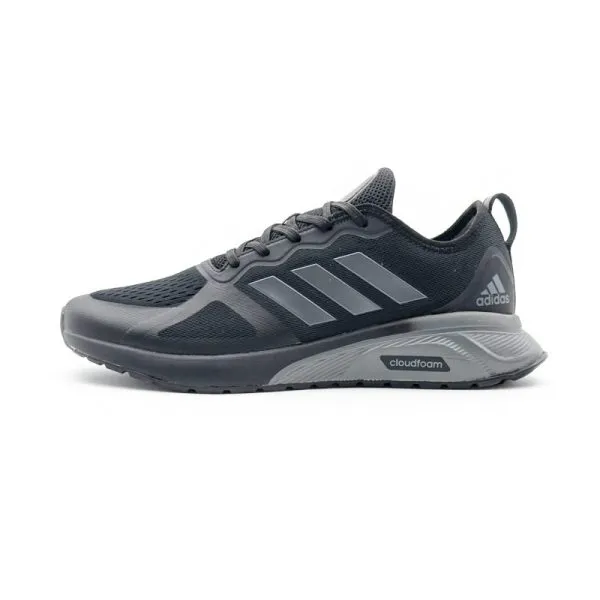 cc649fa6973a2e54ab6d4fd31a59ba0e کتونی آدیداس کلاودفوم مشکی طوسی- Cloudfoam Adidas