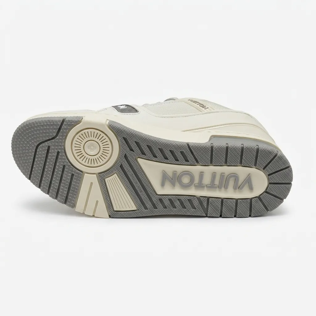 کتونی لوئی ویتون کرمی-Louis Vuitton Trainer