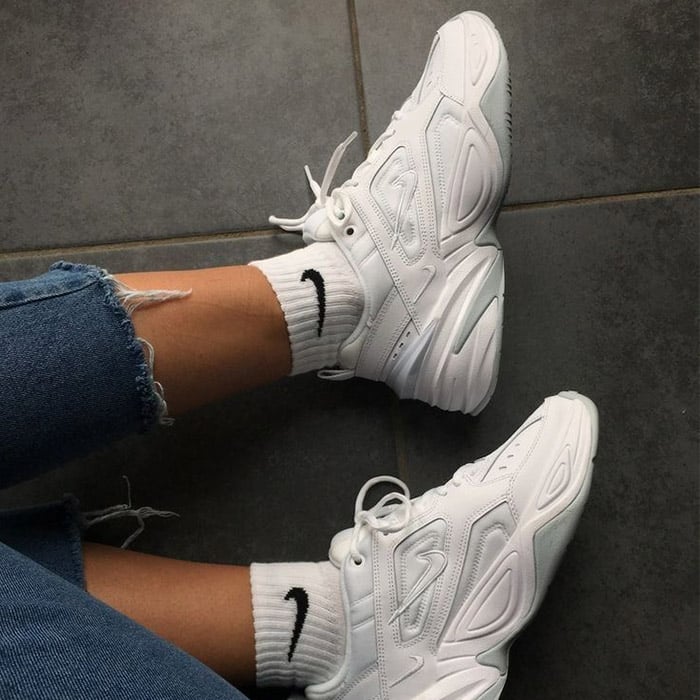 کتونی نایک تکنو سفید Nike M2k Tekno