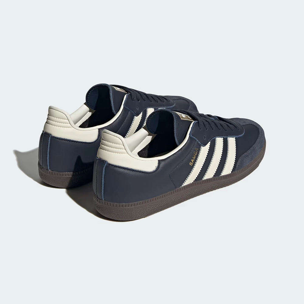 کتونی آدیداس سامبا سرمه ای-Adidas Samba Night Navy