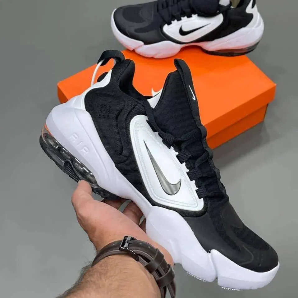e83cce6916745e604da309b705854f99 کتونی نایک سویج مشکی سفید-Nike SAVAGE